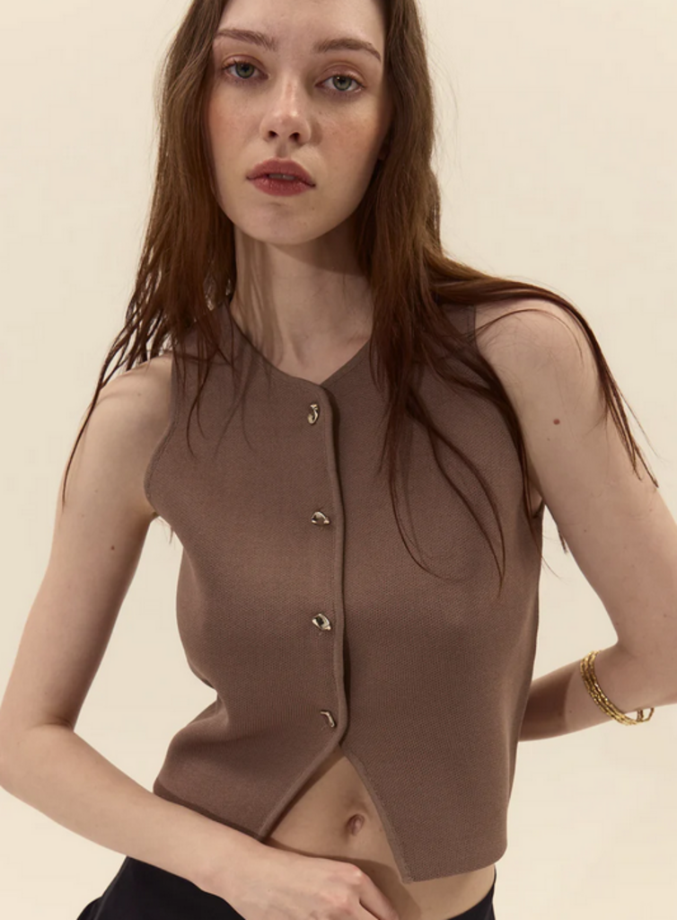 DELUC IBIZA KNIT VEST