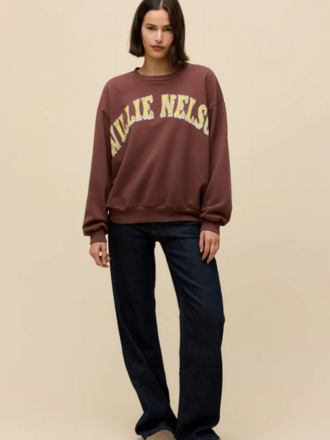 DAYDREAMER WILLIE NELSON OVERSIZED CREW