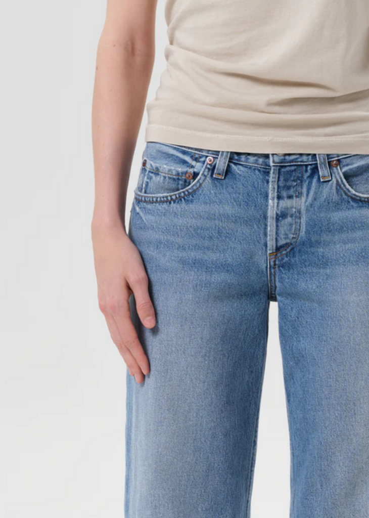 AGOLDE LOW RISE LOOSE JEAN