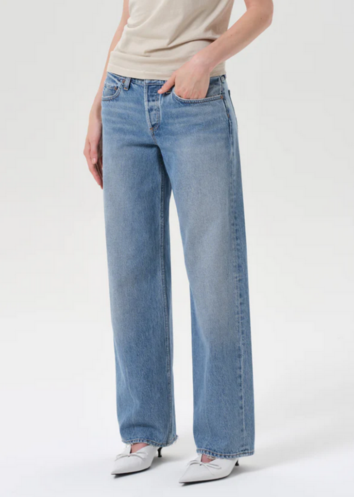 AGOLDE LOW RISE LOOSE JEAN