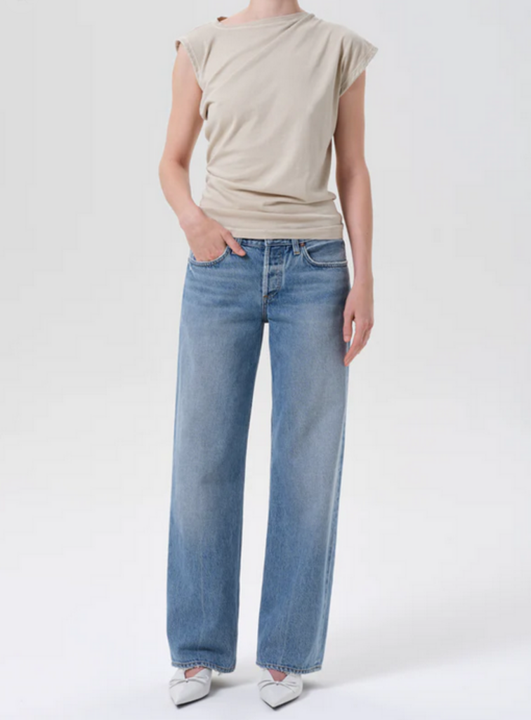 AGOLDE LOW RISE LOOSE JEAN