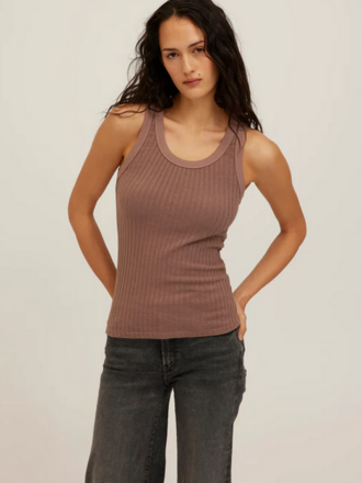 PROJECT SOCIAL T COOPER SWEATER RIB TANK