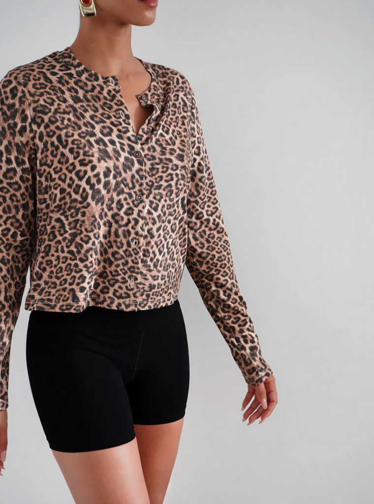 LNA MIRA RIBBED CARDIGAN