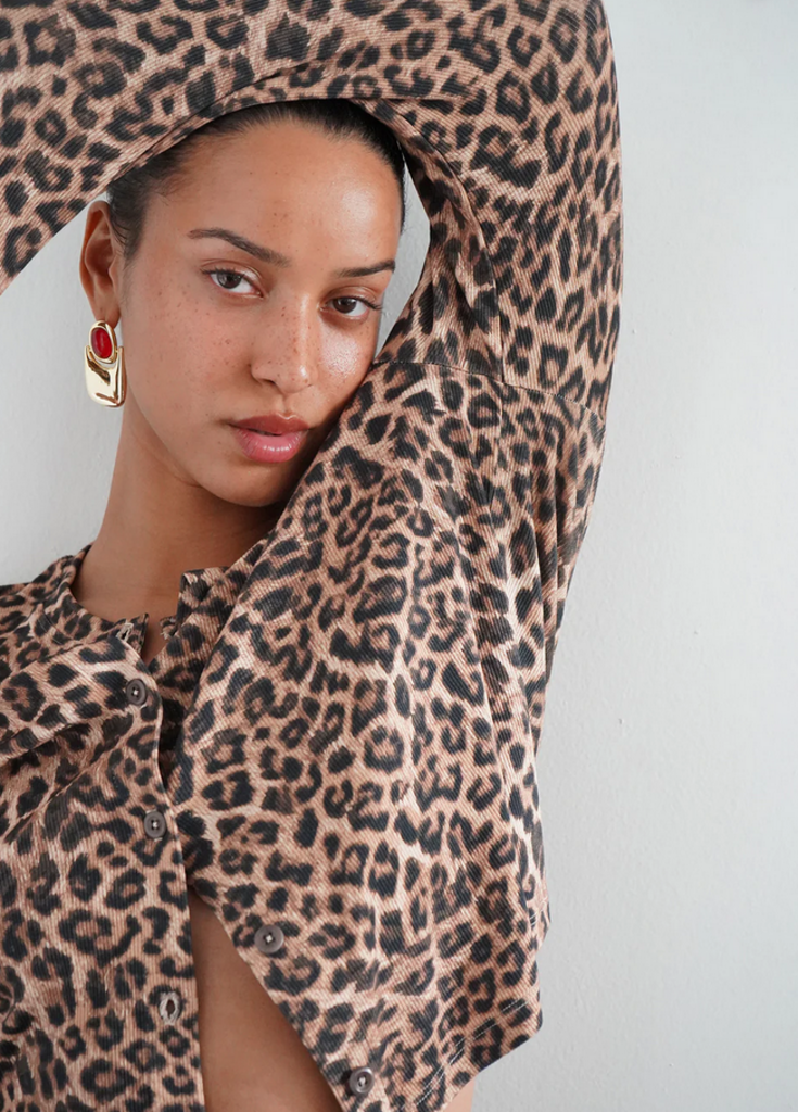 LNA MIRA RIBBED CARDIGAN