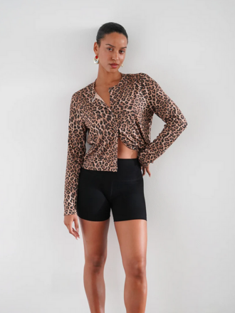 LNA MIRA RIBBED CARDIGAN