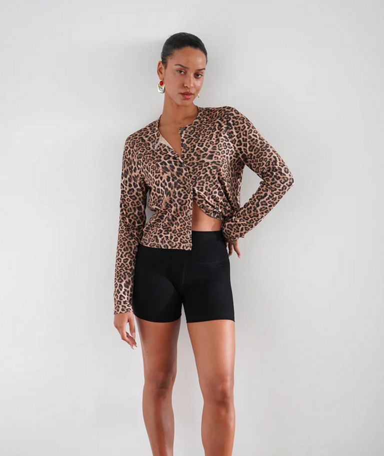 LNA MIRA RIBBED CARDIGAN