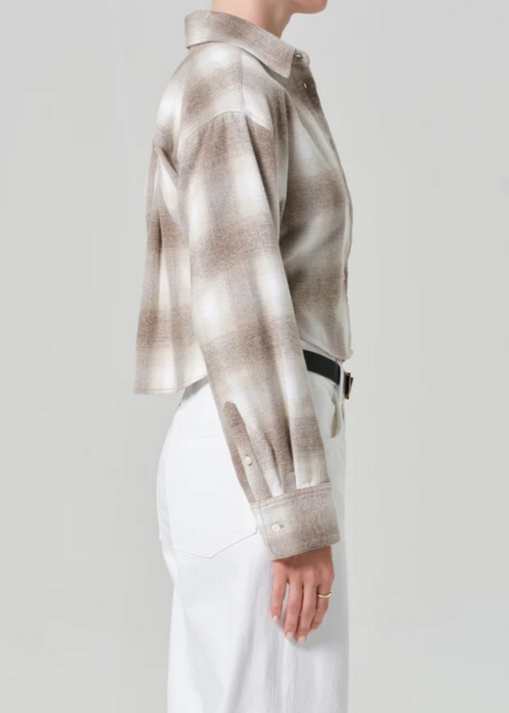 CITIZENS OF HUMANITY ANA CROPPED SHIRT