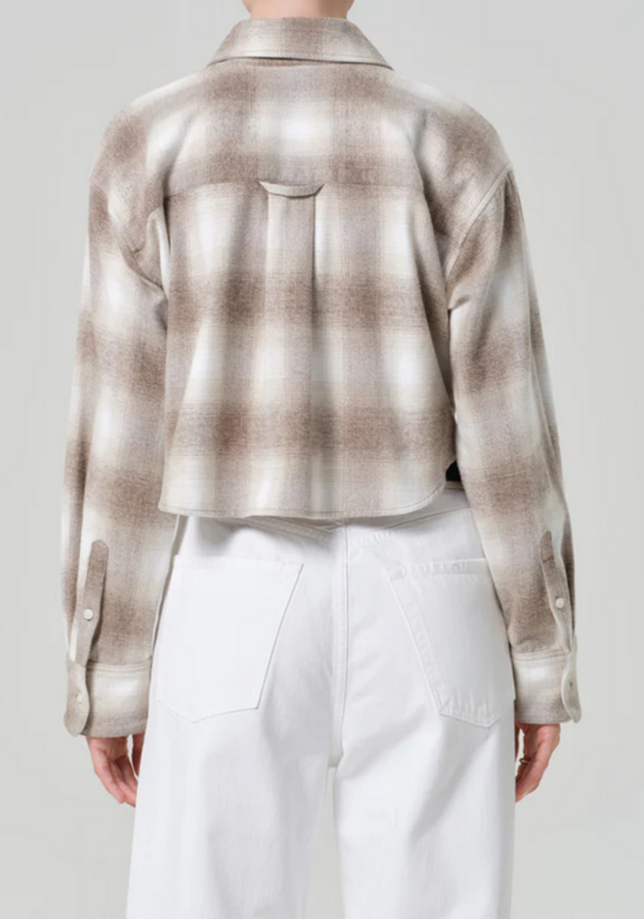 CITIZENS OF HUMANITY ANA CROPPED SHIRT