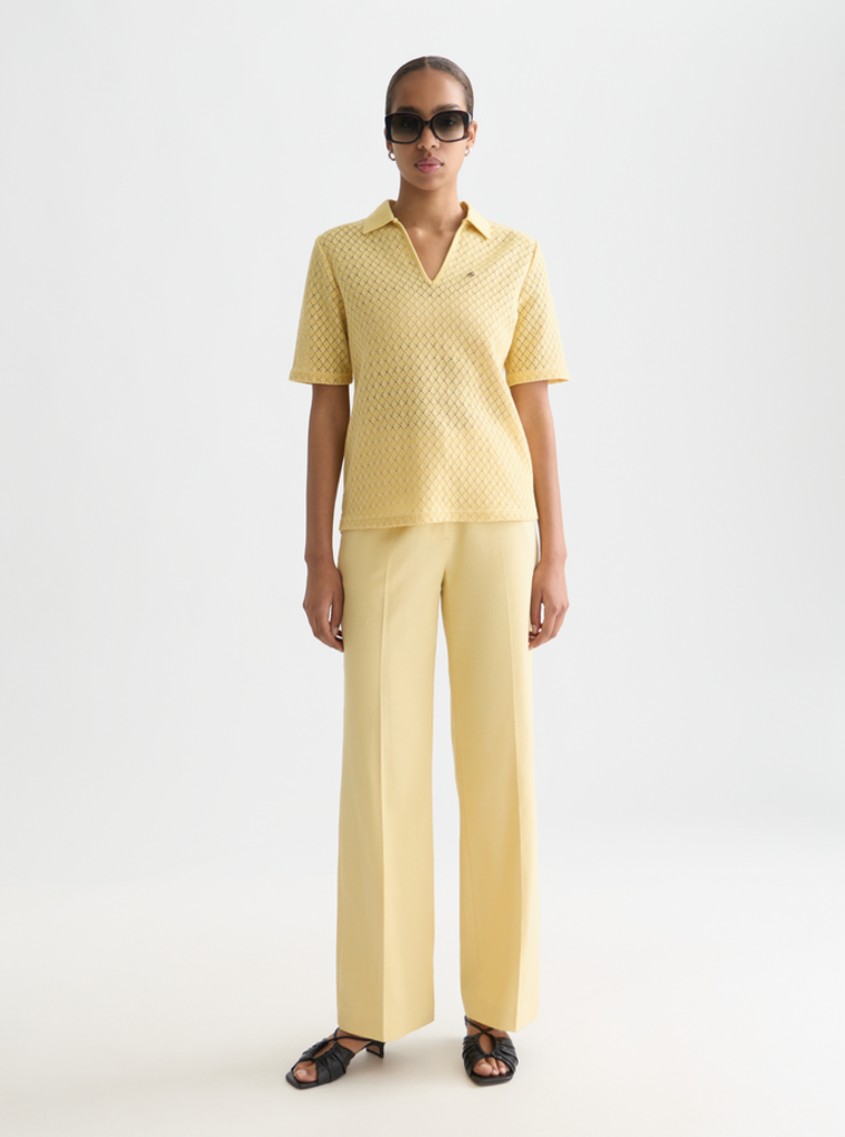 SCOTCH & SODA CROCHET POLO