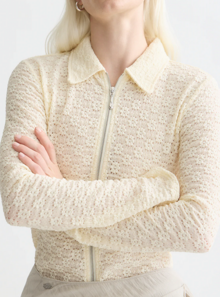 SCOTCH & SODA KAI ZIP THROUGH TOP