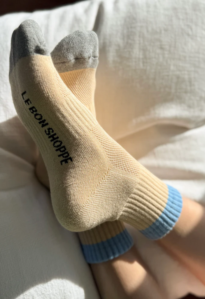 LE BON SHOPPE COLORBLOCK GIRLFRIEND SOCK