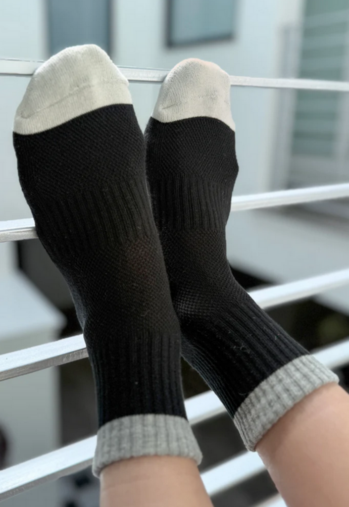 LE BON SHOPPE COLORBLOCK GIRLFRIEND SOCK