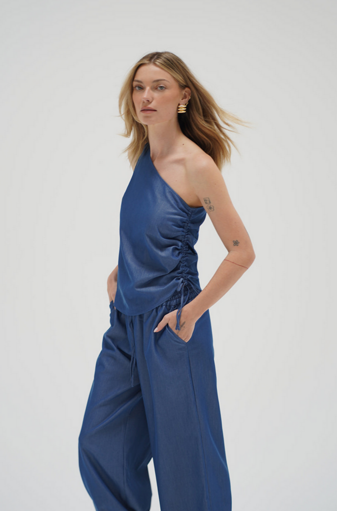 LNA NEELA ONE SHOULDER TOP