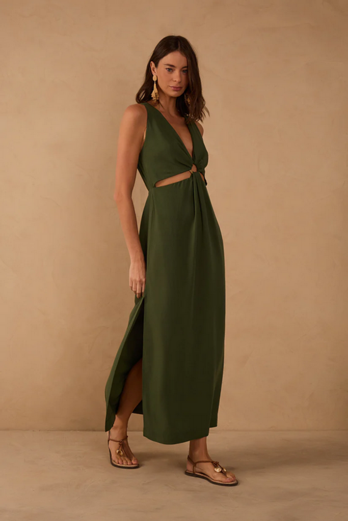 DRESS TO CUTOUT DETAIL MAXI DRESS