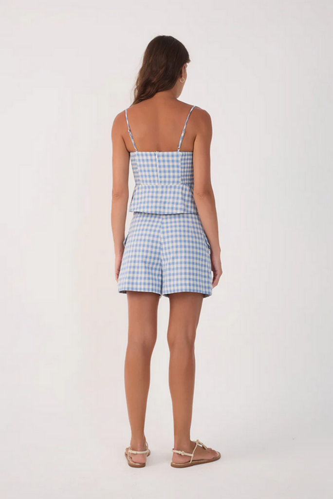 DRESS TO GINGHAM SHORTS