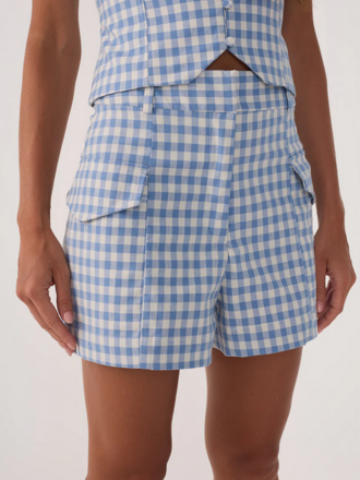 DRESS TO GINGHAM SHORTS