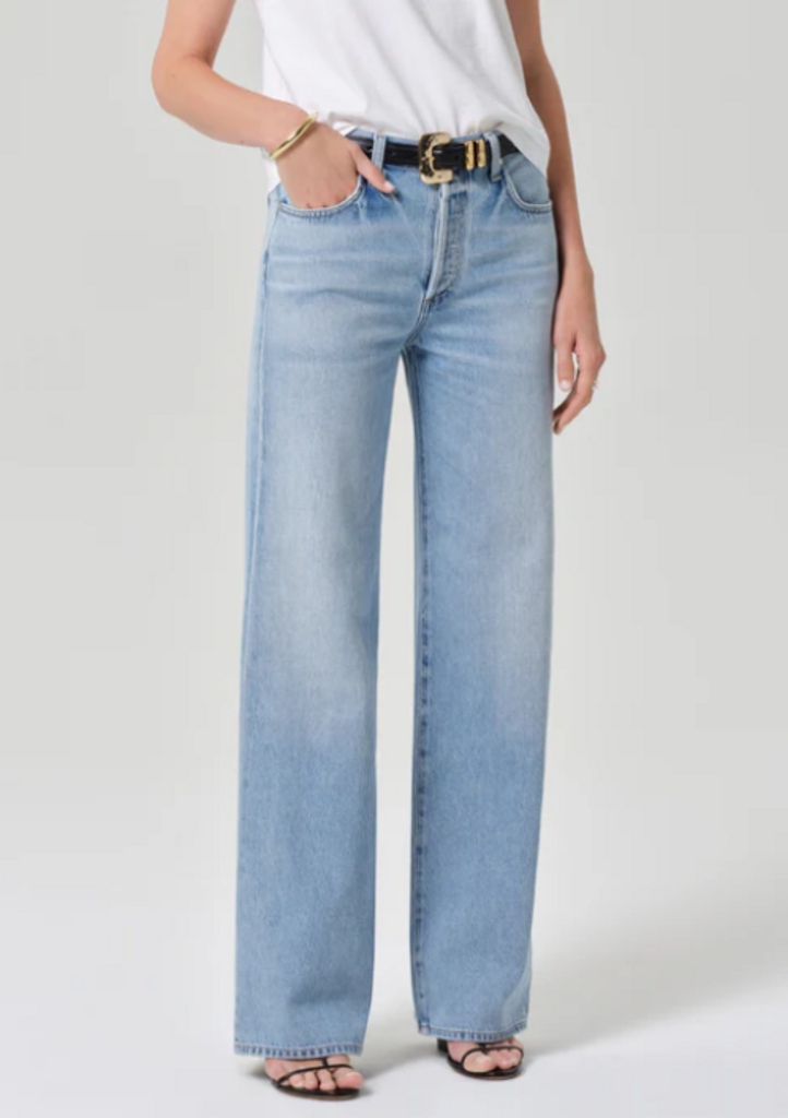 CITIZENS OF HUMANITY ANNINA HIGH RISE WIDE LEG 33''