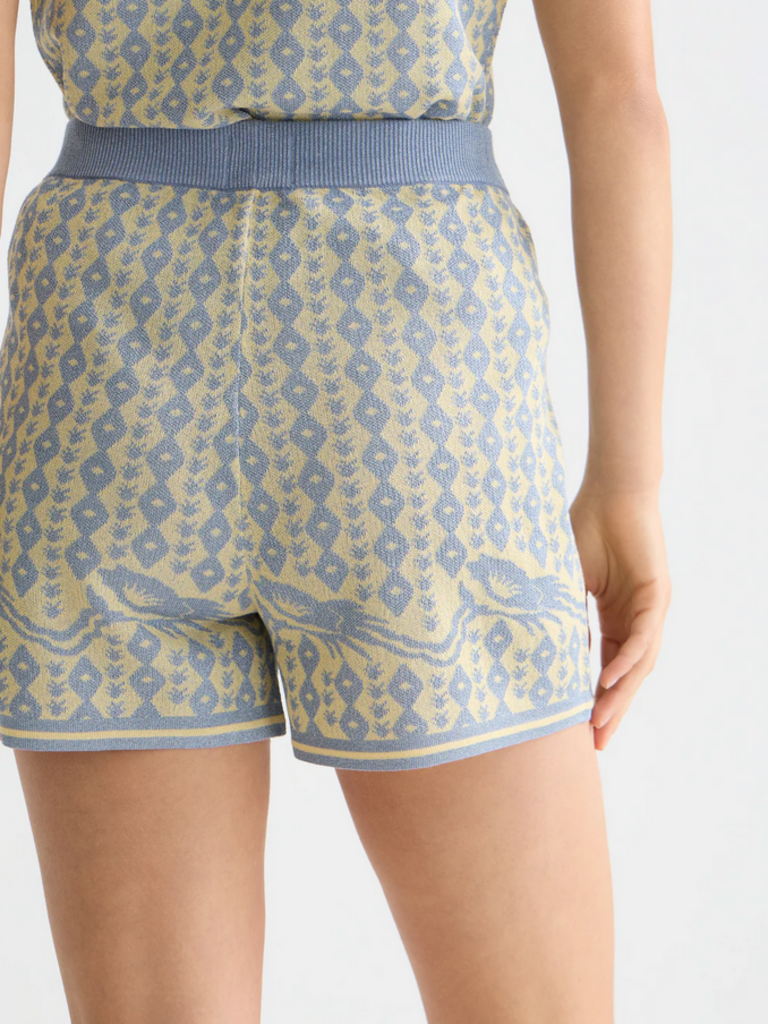 SCOTCH & SODA JACQUARD KNITTED SHORTS