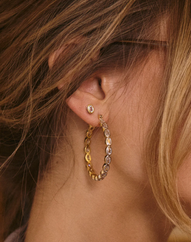 LUV AJ GEORGIA STONE EARRING SET