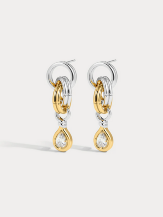 LUV AJ GEORGIA STONE TWISTED STUDS