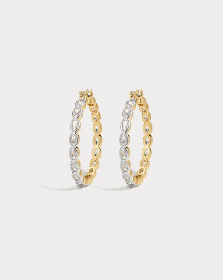 LUV AJ PALAIS ETERNITY HOOPS