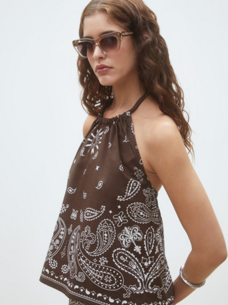 SUNCOO LOOKA BANDANA TOP