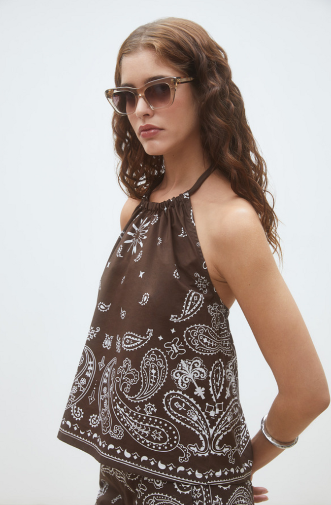 SUNCOO LOOKA BANDANA TOP