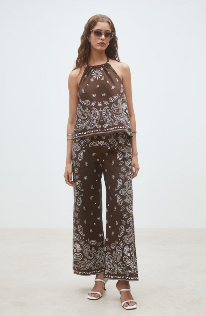 SUNCOO LOOKA BANDANA TOP