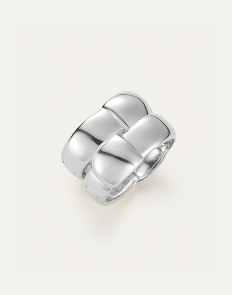 JENNYBIRD MEGA WOVEN SQUARE BANGLE