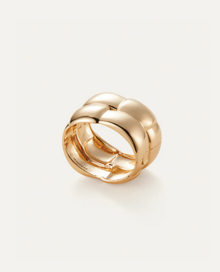 JENNYBIRD MEGA WOVEN SQUARE BANGLE