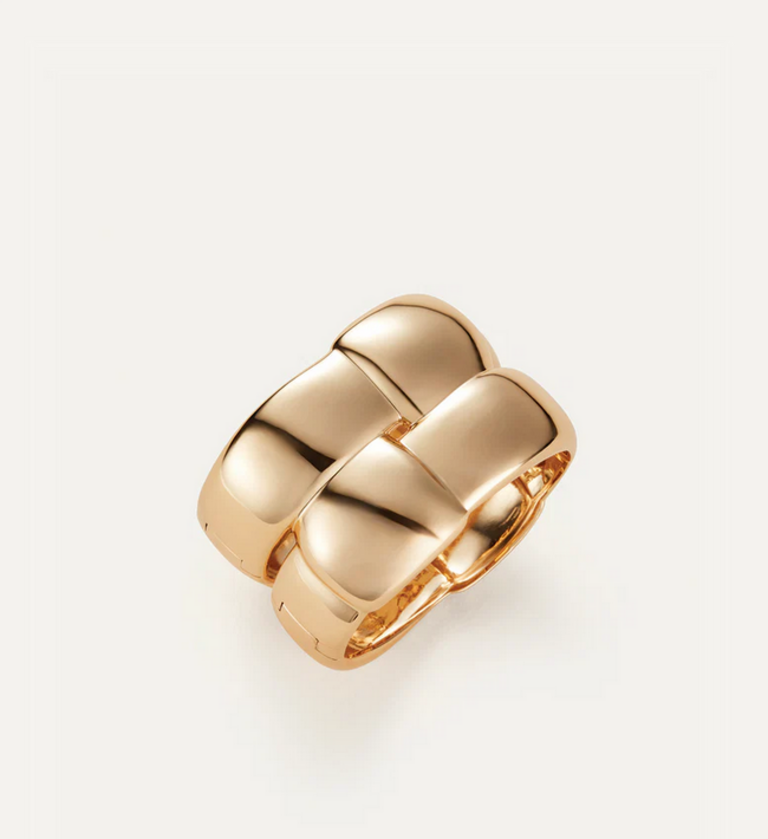 JENNYBIRD MEGA WOVEN SQUARE BANGLE