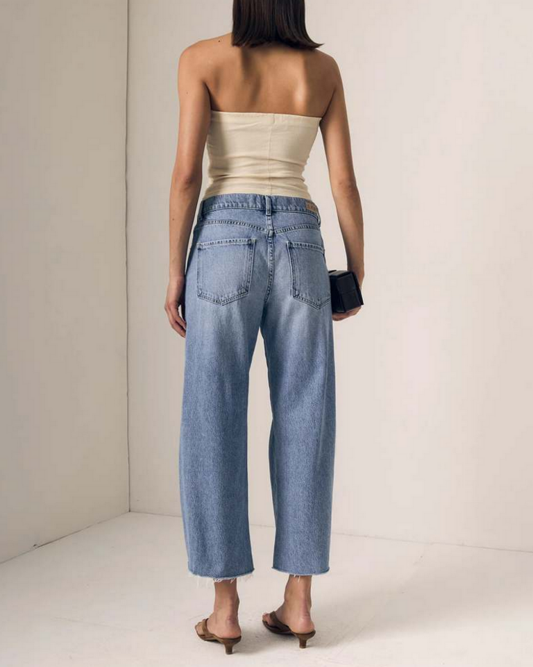 LE JEAN NOMAD ANKLE MID RISE JEAN