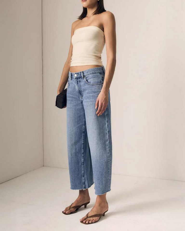 LE JEAN NOMAD ANKLE MID RISE JEAN