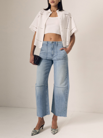 LE JEAN UTILITY SOFT BARREL JEAN