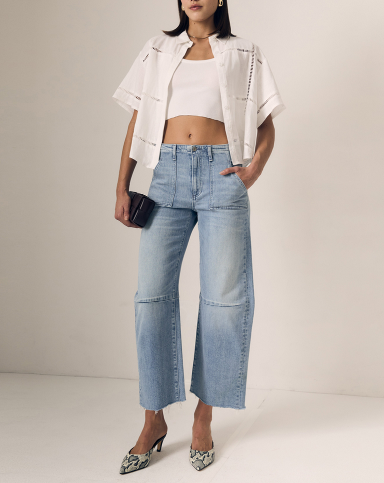 LE JEAN UTILITY SOFT BARREL JEAN