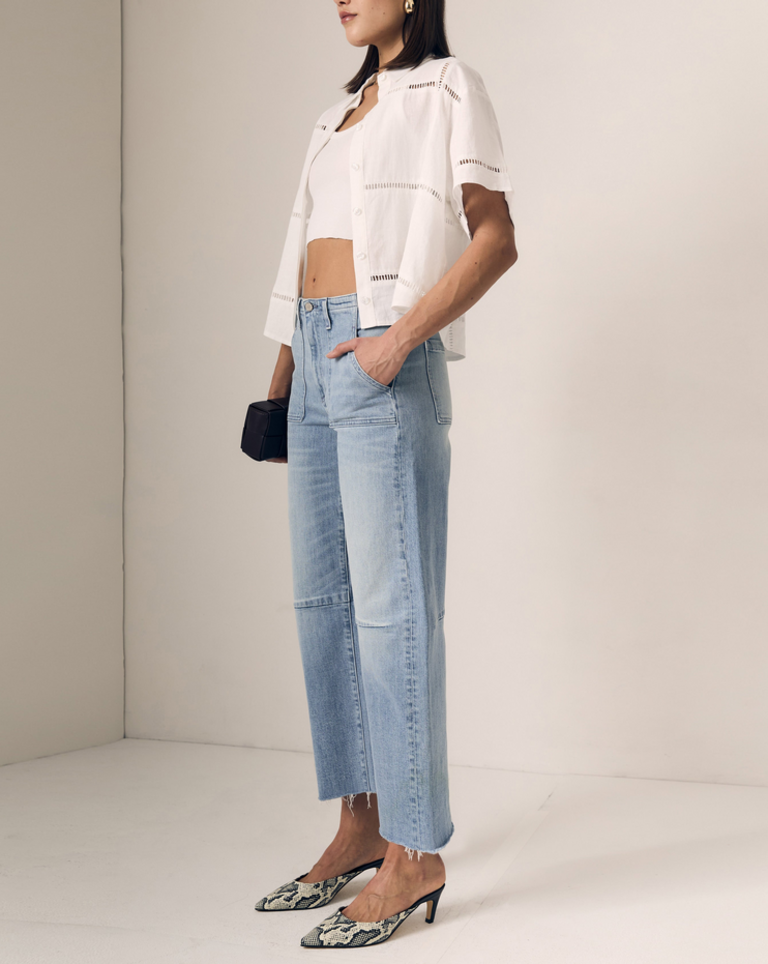 LE JEAN UTILITY SOFT BARREL JEAN