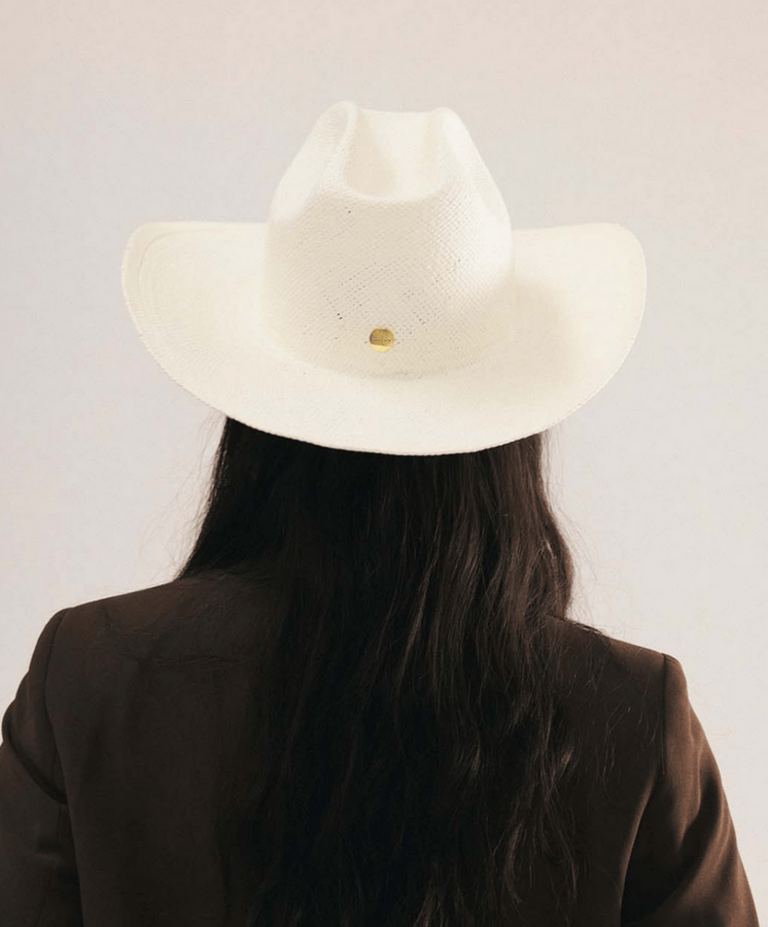 GIGI PIP CARTER STRAW COWBOY HAT