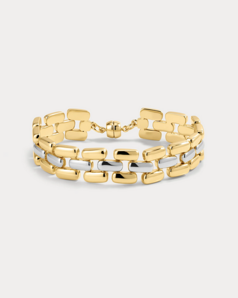LUV AJ THE NOIR LINK BRACELET