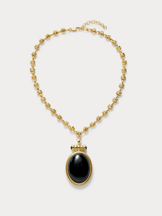 LUV AJ THE MIDNIGHT MESA PENDANT NECKLACE