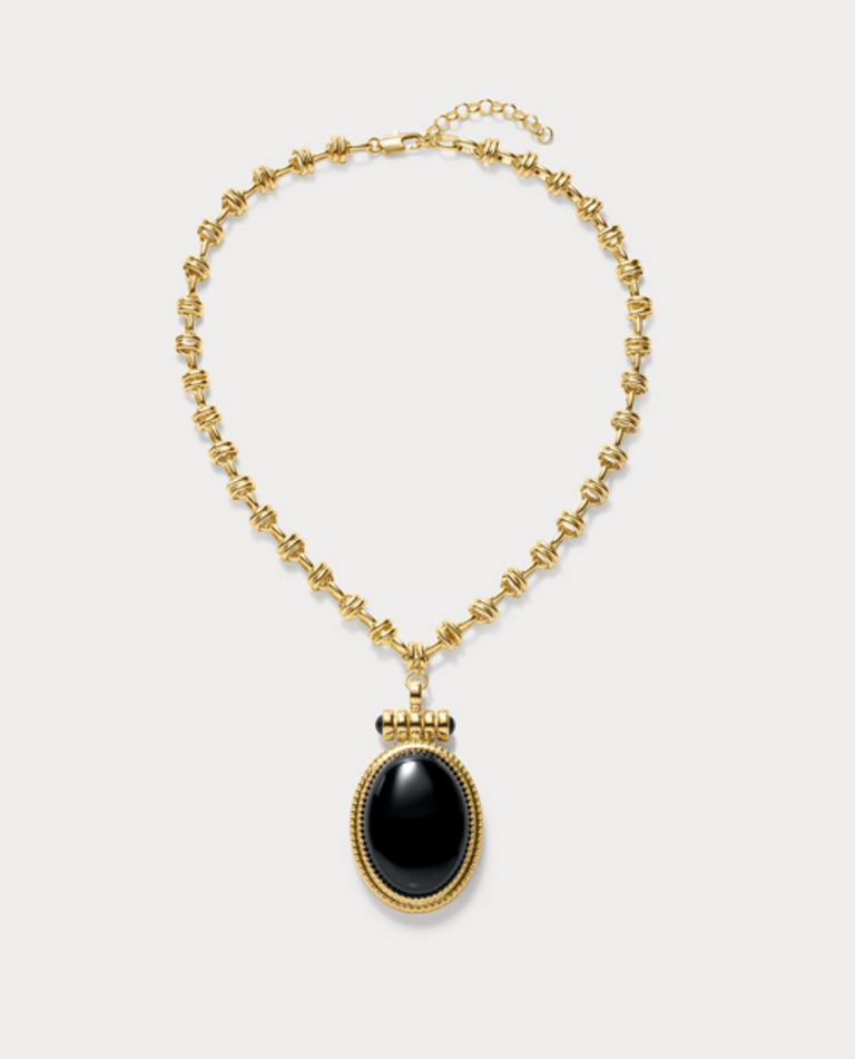 LUV AJ THE MIDNIGHT MESA PENDANT NECKLACE