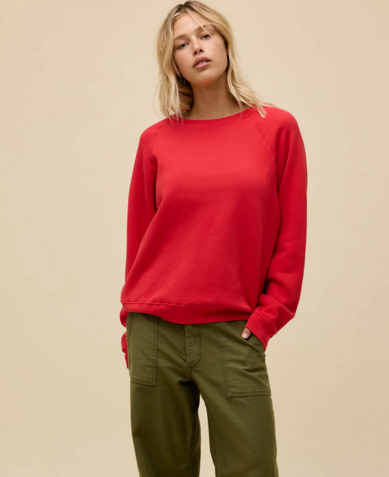 DAYDREAMER SOLID VINTAGE RAGLAN SWEATSHIRT
