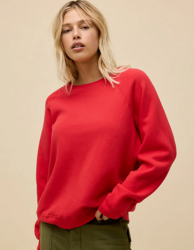 DAYDREAMER SOLID VINTAGE RAGLAN SWEATSHIRT