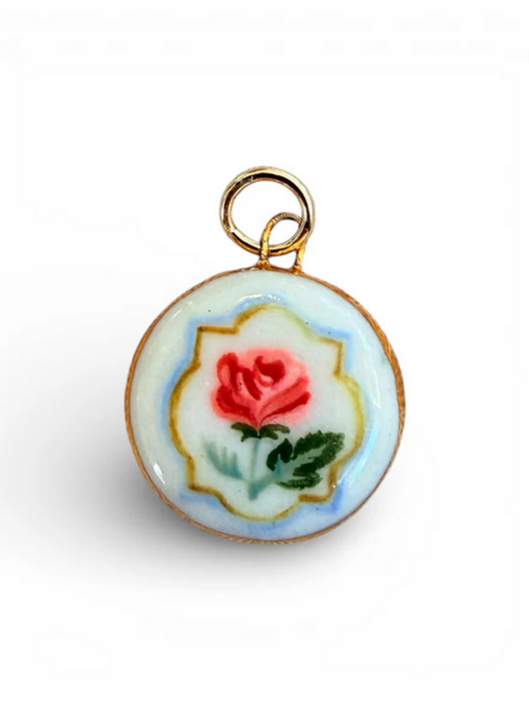 SHA PARLE ROSE PORTRAIT CHARM