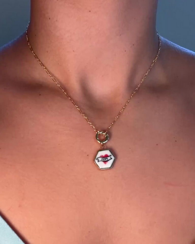 SHA PARLE MOM TATTOO CHARM