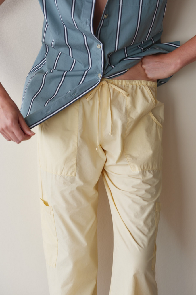 DONNI THE POP DRAWSTRING CARGO PANT