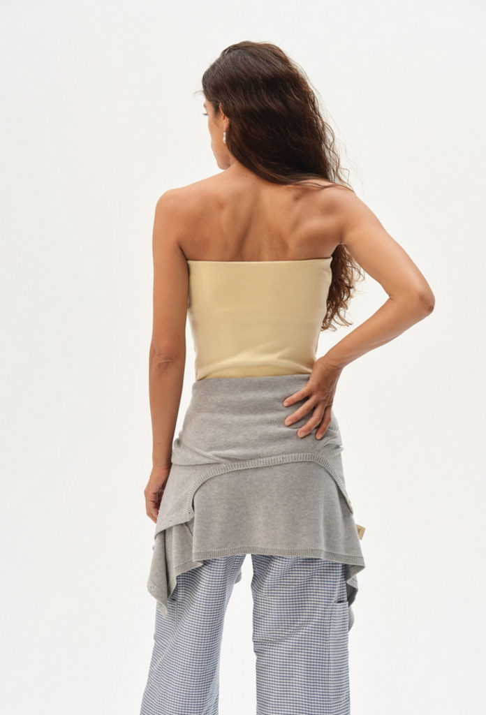DONNI THE BABY RIB TUBE TOP
