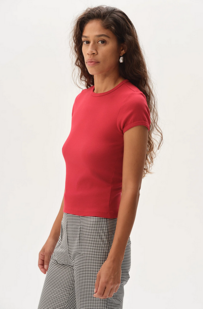DONNI THE BABY RIB TEE