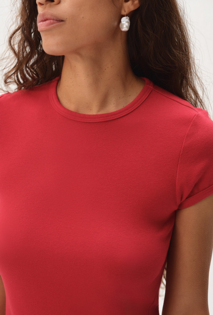 DONNI THE BABY RIB TEE