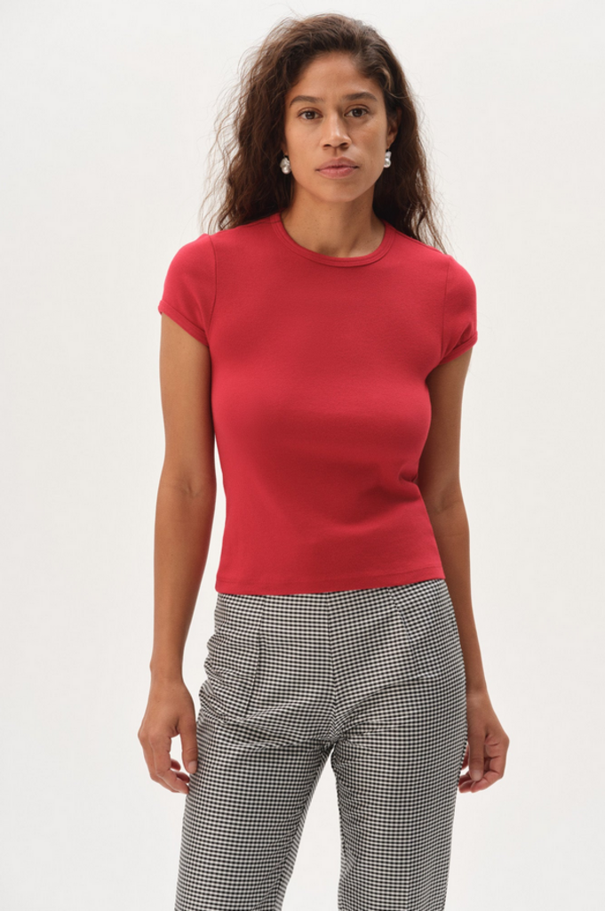 DONNI THE BABY RIB TEE