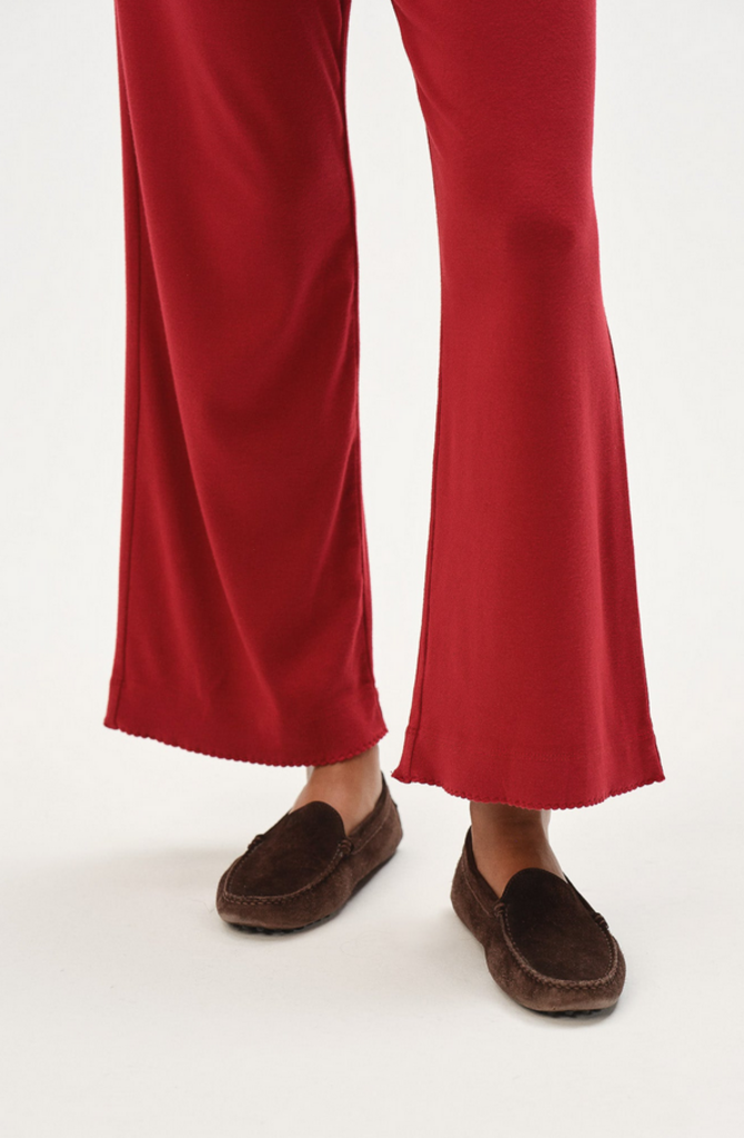 DONNI THE BABY RIB SCALLOP PANT